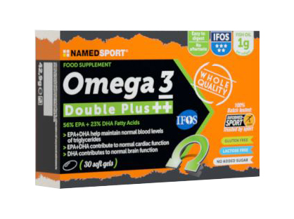 OMEGA 3 DOUBLE PLUS++ 30 SOFT GEL - latuafarmacia.org