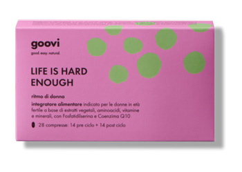 GOOVI LIFE IS HARD ENOUGH RITMO DI DONNA 28 COMPRESSE - latuafarmacia.org