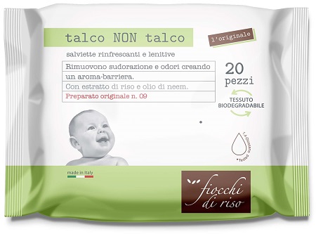 FIOCCHI DI RISO SALVIETTE TALCO NON TALCO - latuafarmacia.org