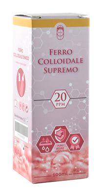 SPRAY FERRO COLLOIDALE SUPREMO 20PPM 100 ML - latuafarmacia.org