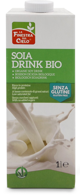 BEVANDA SOIA DRINK SENZA GLUTINE BIO 1 LITRO - latuafarmacia.org