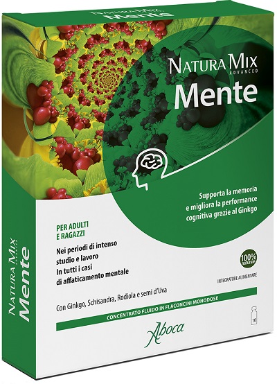 NATURA MIX ADVANCED MENTE 10 FLACONCINI - latuafarmacia.org