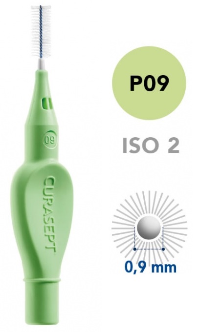 CURASEPT PROXI P09 VERDE CHIARO/LIGHT GREEN 5 PEZZI - latuafarmacia.org