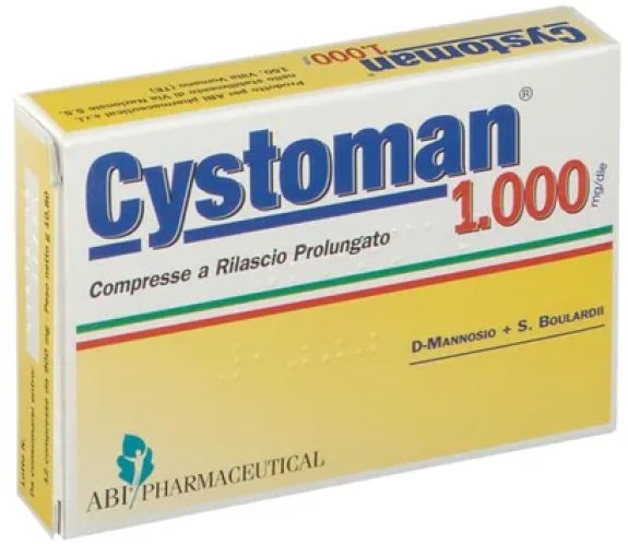 CYSTOMAN 1000 12 COMPRESSE - latuafarmacia.org