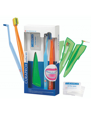 CURAPROX ORTHO KIT 1 SET COMPOSTO DA CS 5460 ORTHO+CS 1009 SINGLE+CPS ORTHO POCKET SET+ORTHO WAX - latuafarmacia.org