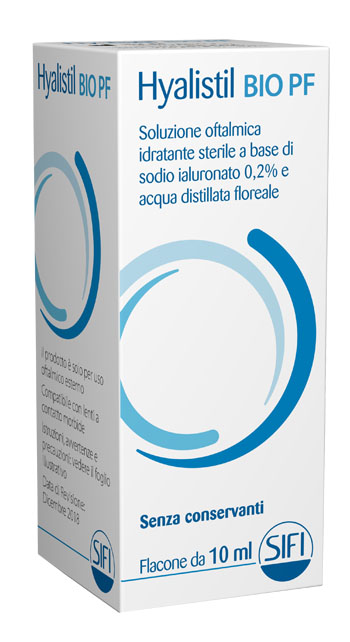 GOCCE OCULARI HA 0,2% E ACQUE DISTILLATE HYALISTIL BIO PF FRUTTI ROSSI 10 ML - latuafarmacia.org