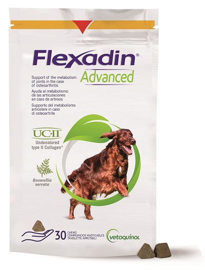 FLEXADIN ADVANCED CANE TUTTE LE TAGLIE 30 TAVOLETTE APPETIBILI - latuafarmacia.org