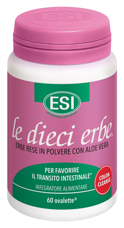 ESI LE DIECI ERBE COLON CLEANSE 60 OVALETTE - latuafarmacia.org