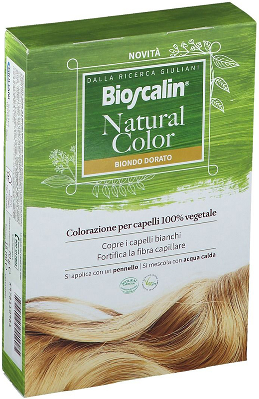 BIOSCALIN NATURAL COLOR BIONDO DORATO 70 G - latuafarmacia.org