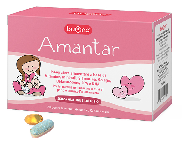 AMANTAR 20 COMPRESSE + 20 CAPSULE - latuafarmacia.org