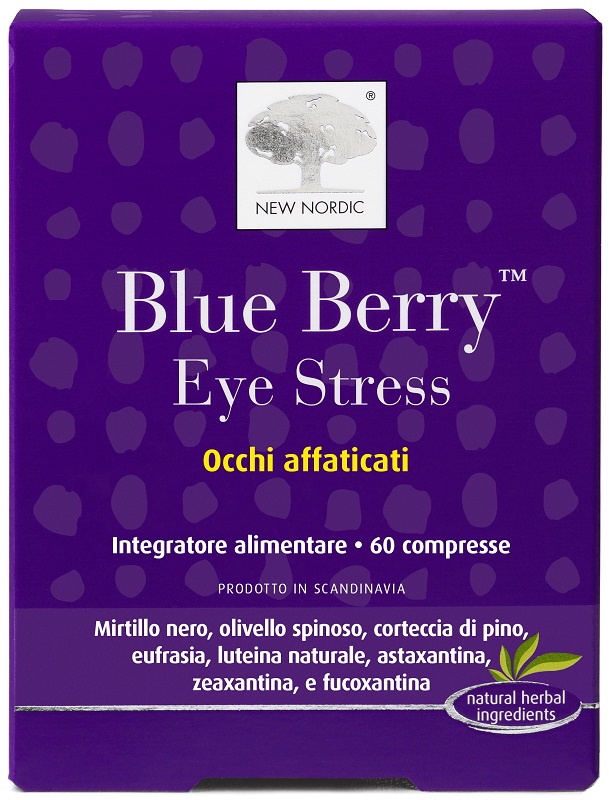 BLUE BERRY EYE STRESS OCCHI AFFATICATI 60 COMPRESSE - latuafarmacia.org