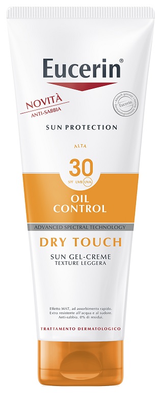EUCERIN SUN GEL DRY TOUCH SPF30+ 200 ML - latuafarmacia.org