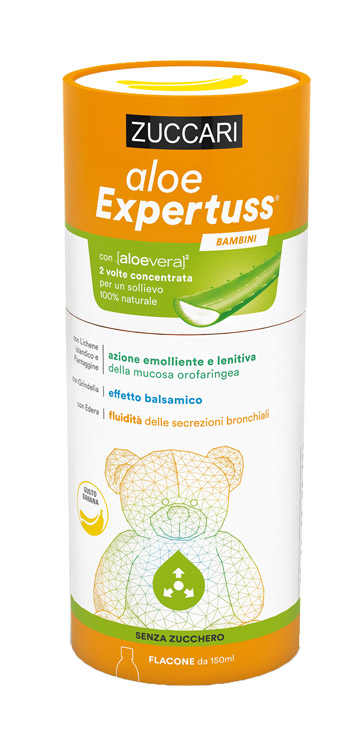 ALOE EXPERTUSS BAMBINI BANANA 150 ML - latuafarmacia.org