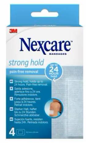 CEROTTO NEXCARE STRONG PADS 4 PEZZI - latuafarmacia.org