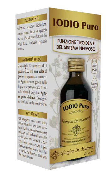 IODIO PURO ANALCOLICO 100 ML - latuafarmacia.org