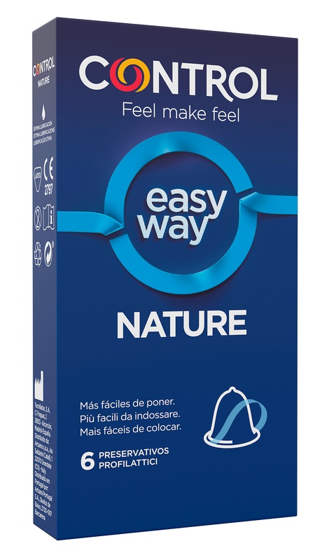 PROFILATTICO CONTROL EASY WAY NATURE 6 PEZZI - latuafarmacia.org