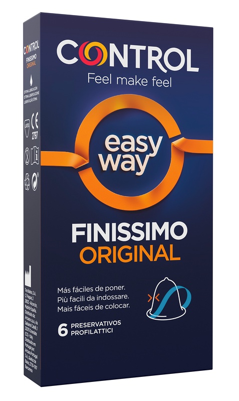 PROFILATTICO CONTROL EASY WAY FINISSIMO ORIGINAL 6 PEZZI - latuafarmacia.org