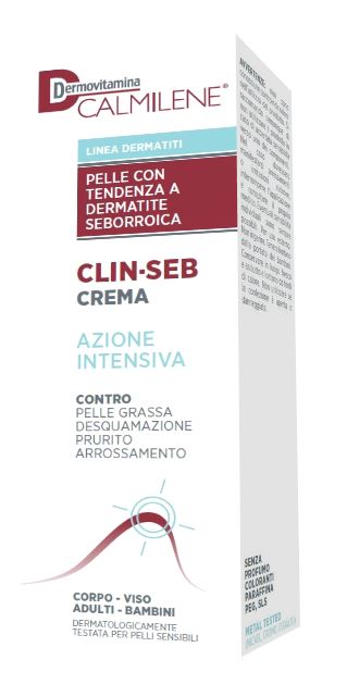 DERMOVITAMINA CALMILENE CLIN-SEB CREMA AZIONE INTENSIVA PER PELLE CON TENDENZA A DERMATITE SEBORROICA 50 ML - latuafarmacia.org