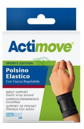 ACTIMOVE SPORTS EDITION POLSINO ELASTICO CON FASCIA REGOLABILE UNIVERSALE - latuafarmacia.org