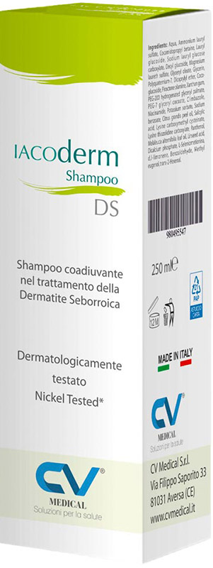 IACODERM SHAMPOO DS 250 ML - latuafarmacia.org