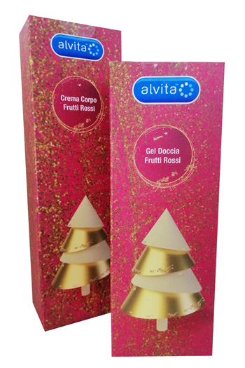 ALVITA GEL DOCCIA NATALE FRUTTI ROSSI 300 ML - latuafarmacia.org