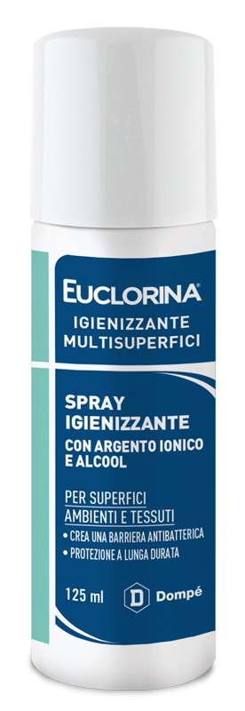 EUCLORINA IGIENIZZANTE MULTISUPERFICI SPRAY 125 ML - latuafarmacia.org