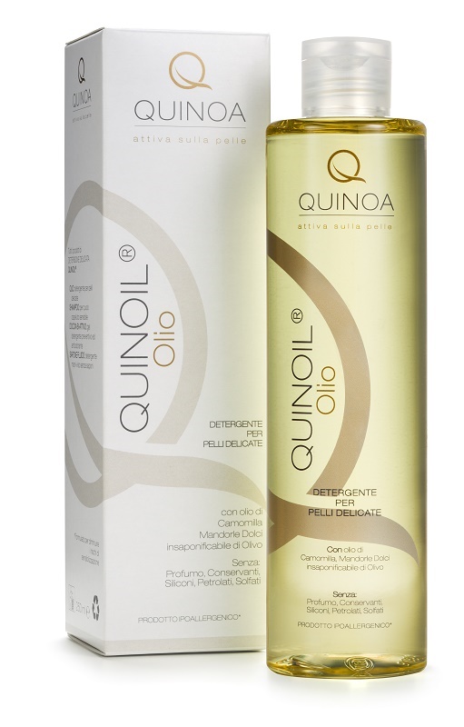 QUINOA QUINOIL OLIO DETERGENTE PER PELLI DELICATE 200 ML - latuafarmacia.org
