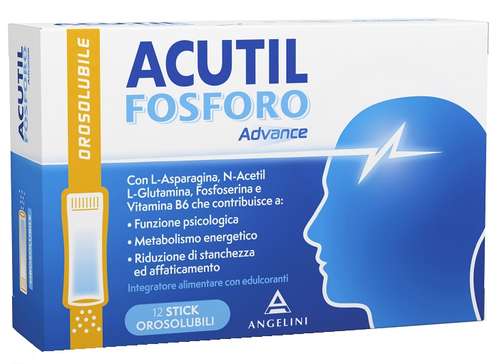 ACUTIL FOSFORO ADVANCE 12 STICK OROSOLUBILI - latuafarmacia.org