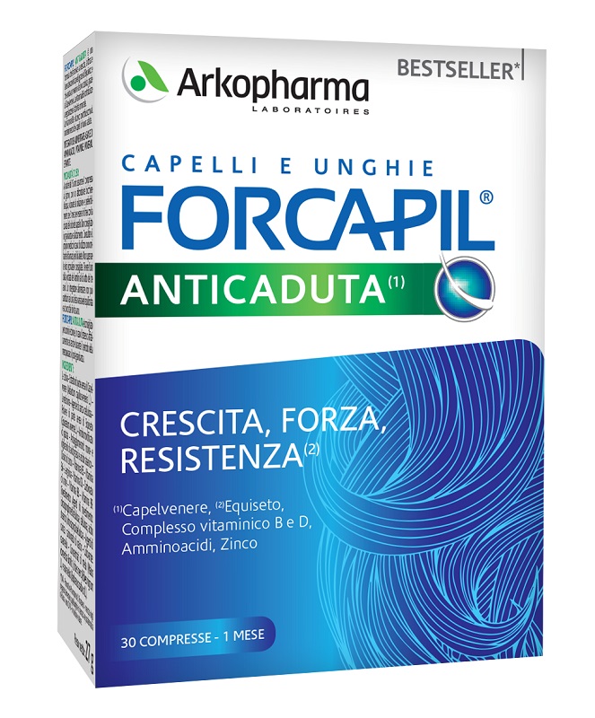 FORCAPIL ANTI CADUTA 30 COMPRESSE - latuafarmacia.org