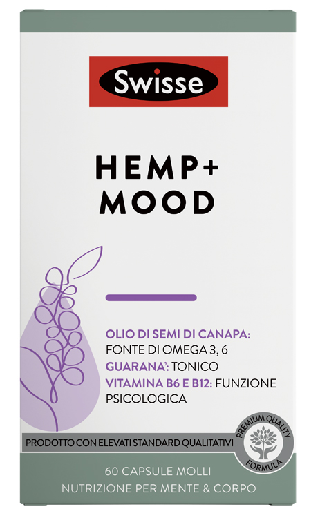 SWISSE HEMP+ MOOD 60 CAPSULE - latuafarmacia.org