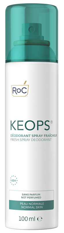 ROC KEOPS DEODORANTE SPRAY FRESCO 48H 100 ML - latuafarmacia.org