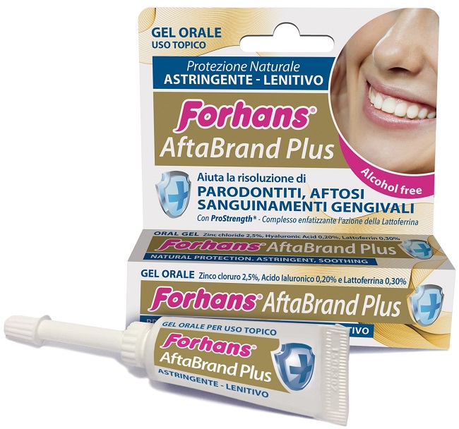FORHANS AFTABRAND PLUS GEL DENTALE 10 ML - latuafarmacia.org