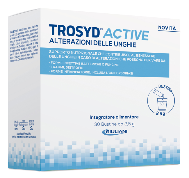 TROSYD ACTIVE ALTERAZIONI UNGHIE 30 BUSTINE - latuafarmacia.org