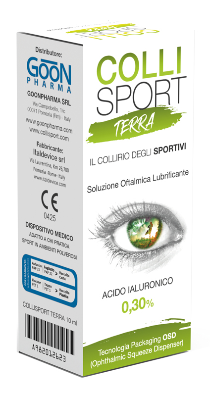 COLLISPORT TERRA SOLUZIONE OFTALMICA LUBRIFICANTE 10 ML - latuafarmacia.org
