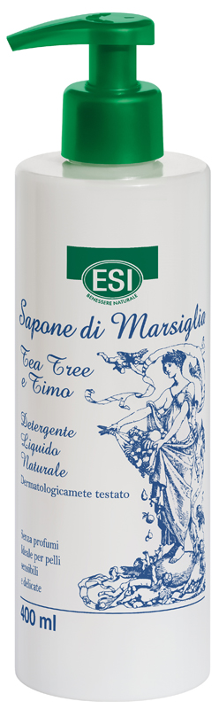 ESI SAPONE MARSIGLIA TEA TREE E TIMO 400 ML - latuafarmacia.org