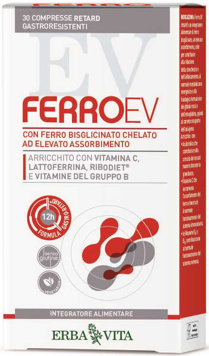 FERRO EV RETARD 30 COMPRESSE GASTRORESISTENTI - latuafarmacia.org