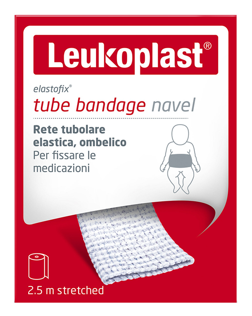 BENDA RETE ELASTOFIX LEUKOPLAST OMBELICO 2,50 M - latuafarmacia.org