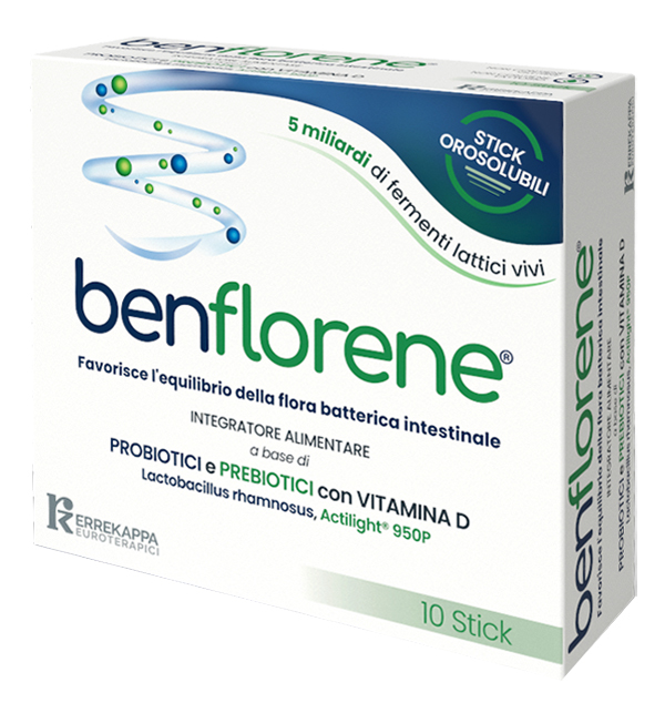 BENFLORENE 10 STICK OROSOLUBILI - latuafarmacia.org