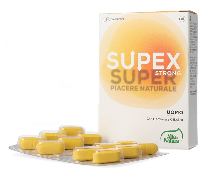 SUPEX STRONG UOMO 12 COMPRESSE - latuafarmacia.org
