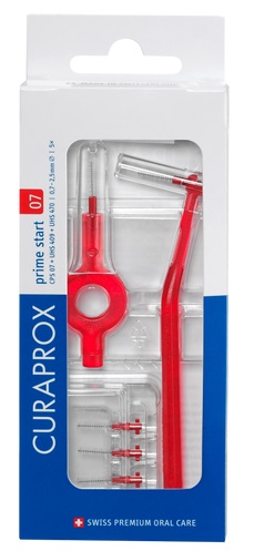 CURAPROX CPS 07 SCOVOLINO PRIME START 07 RED 5 PEZZI - latuafarmacia.org