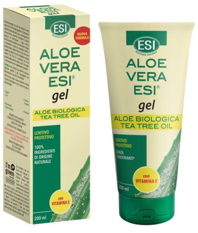 ESI ALOE VERA GEL VITAMINA E + TEA TREE 200 ML - latuafarmacia.org