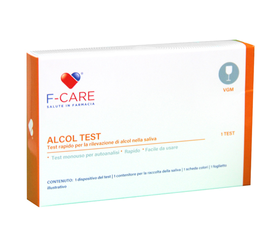 F CARE ALCOHOL TEST RAPIDO DIPSTICK - latuafarmacia.org