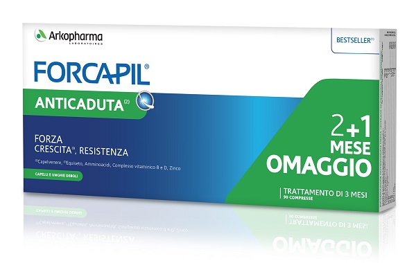 FORCAPIL ANTICADUTA 90CPR 2+1 MESE IN OMAGGIO - latuafarmacia.org
