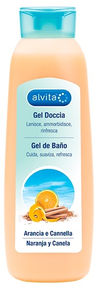 ALVITA GEL DOCCIA ARANCIA E CANNELLA 300 ML - latuafarmacia.org