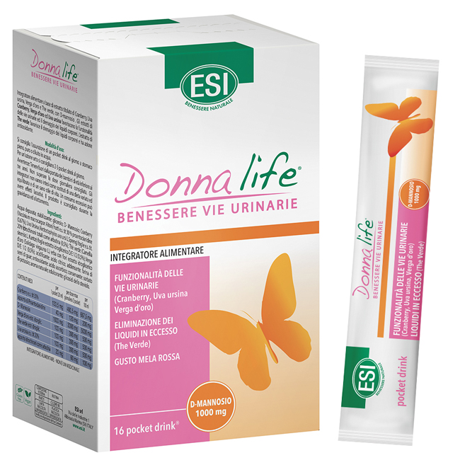 ESI DONNA LIFE VIE URINARIE 16 POCKET DRINK - latuafarmacia.org