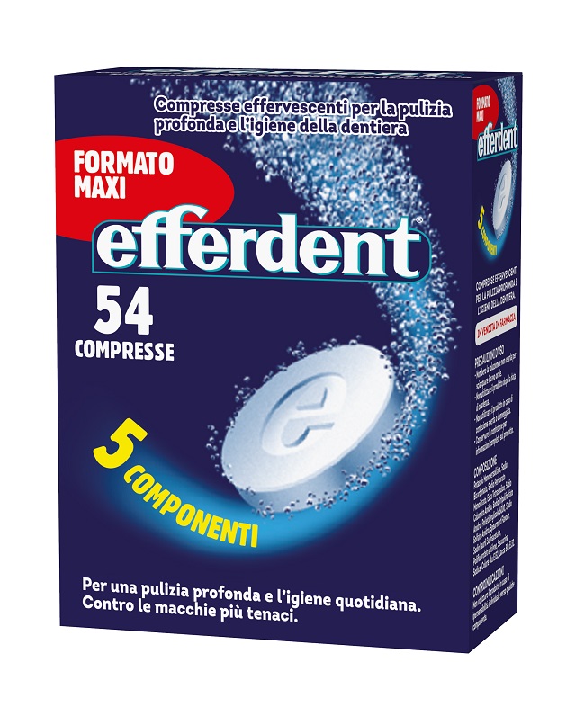 EFFERDENT 54 COMPRESSE EFFERVESCENTI - latuafarmacia.org