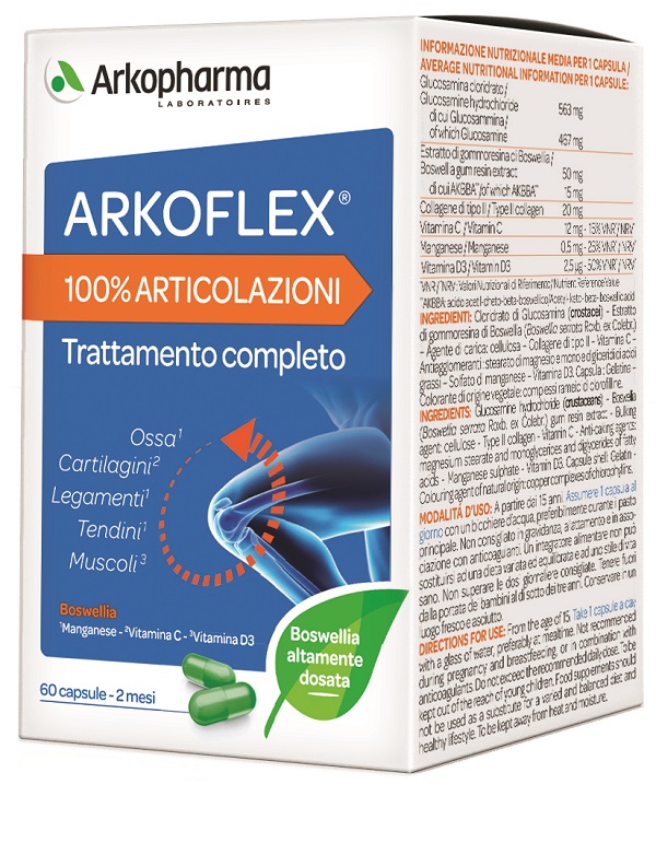ARKOFLEX 100% ARTICOLAZIONI 60 CAPSULE - latuafarmacia.org