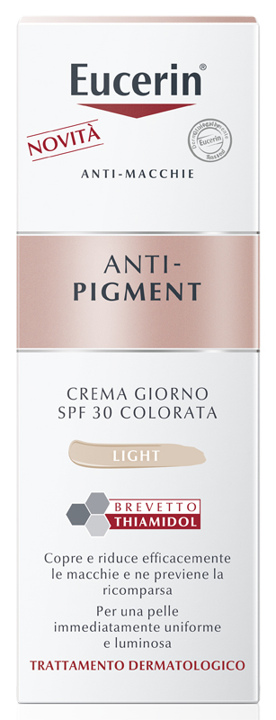 EUCERIN ANTI-PIGMENT GIORNO SPF30 COLORATO LIGHT 50 ML - latuafarmacia.org