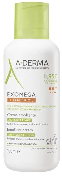 EXOMEGA CONTROL CREMA EMOLLIENTE 400 ML - latuafarmacia.org