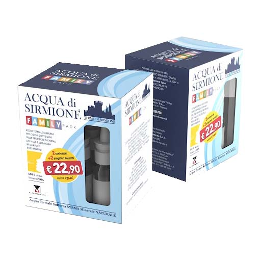 ACQUA DI SIRMIONE FAMILY PACK 12 FLACONCINI DA 15 ML - latuafarmacia.org